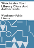 Winchester_Town_Library_Class_and_Author_Lists